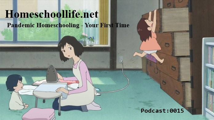 (Podcast 0015) Pandemic Homeschooling - Your First Time Homeschooling
